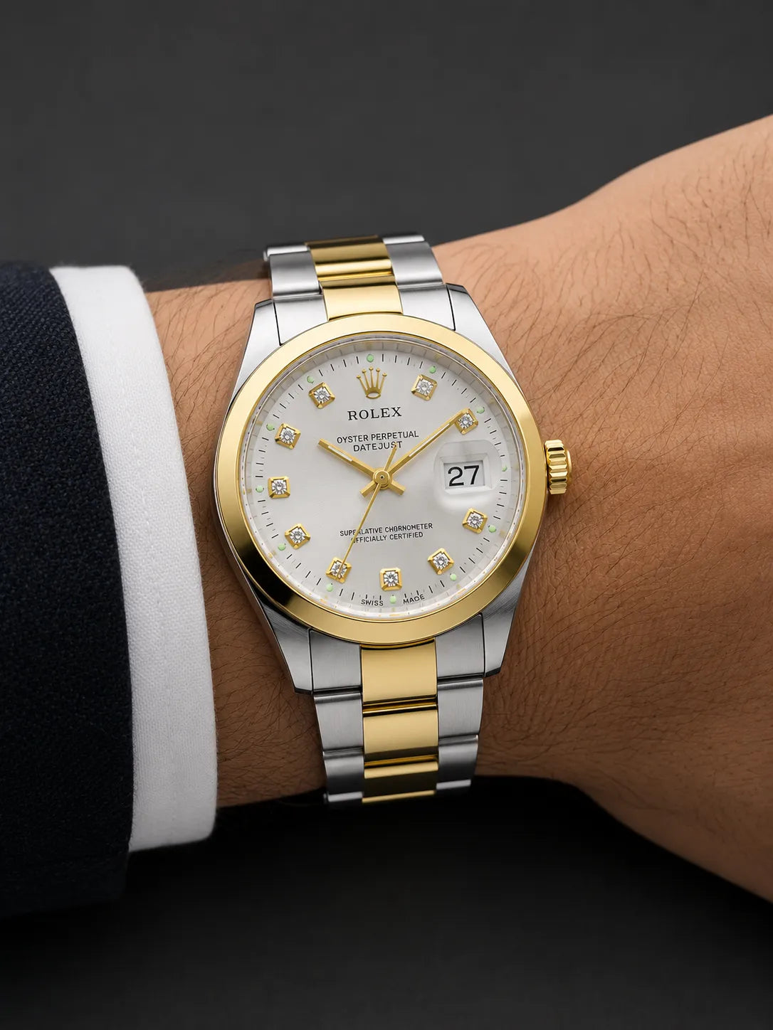 Rolex Datejust Stainless Steel Men's Watch